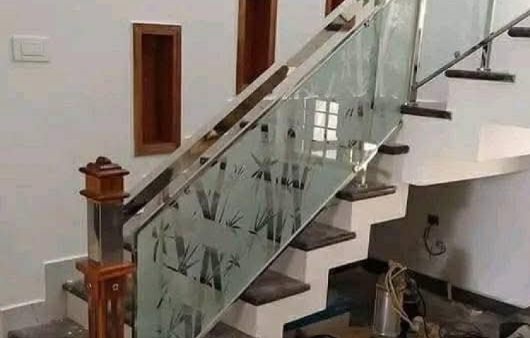 SS handrails & Wooden Railings