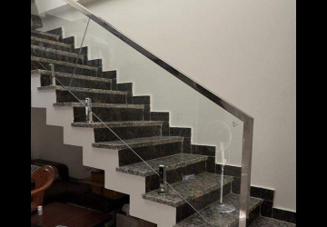 Before SS handrails & Wooden Railings